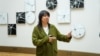 Жанна Кадырова в галерее "Рудольфинум" в Праге