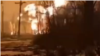 Russia. Kursk district, a fire at an oil depot. 15 February