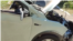 A car bombed in Russian-occupied Berdyansk. Screenshot from the video of the Investigative Committee of the Russian Federation