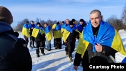 Украинские военнопленные после обмена 31 января 2024 года