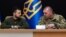 UKRAINE – President of Ukraine Volodymyr Zelenskyi (left) during the presentation of the newly appointed head of the Security Service of Ukraine, Vasyl Malyuk, to the leadership of the SBU. Kyiv, February 13, 2023