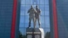 Памятник Евгению Пригожину и Дмитрию Уткину в Горячем Ключе