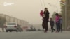 Таджикистан накрыла пыльная буря, которая возникла на дне высохшего Аральского моря
