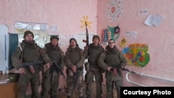 Срочники в Украине (Андрей Гейнс в центре)