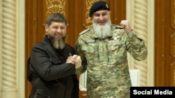 Рамзан Кадыров и Руслан Геремеев