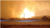 Пожар в поселке Куеда Пермского края