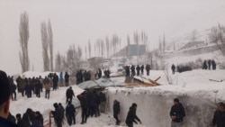 Азия: cход лавины в Таджикистане