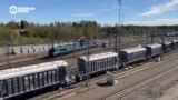 Граница закрыта, но грузы из России едут в Финляндию: спецрепортаж Настоящего Времени с российско-финской границы