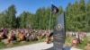Russia — PMC "Wagner" stele unveiled in Novosibirsk in August 2023