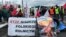 POLAND -- Protest of Polish farmers. Border blockade at the Dorogusk checkpoint, Poland, February 20, 2024