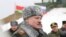 MOGILEV REGION, BELARUS - FEBRUARY 17, 2022: Belarusian President Alyaksandr Lukashenka attends the Allied Resolve 2022 joint military drills held by Belarusian and Russian troops at the Osipovichsky range. Sergei Shelega/BelTA/TASS