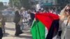 Столкновения участников акции в поддержку Израиля с одной стороны и палестинцев с другой в штате Вашингтон 