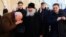 UKRAINE – Believers and Metropolitan Pavlo (Petro Lebid) of the UOC (MP) with guards on the territory of the Kyiv-Pechersk Lavra, Kyiv, March 30, 2023