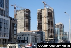 Строительство «Ташкент-Cити». Фото: OCCRP