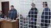Бывшие сотрудники МВД по Республике Бурятия Дмитрий Истомин и Евгений Инкин на суде в Улан-Удэ