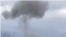 Crimea. Smoke clouds from an explosion on 29 March 2023