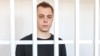 Никита Журавель в Висаитовском суде Грозного, октябрь 2023 года. Фото: ТАСС