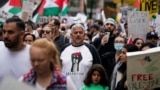 Америка: акции в поддержку палестинцев в США и мире 