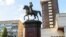 UKRAINE – The Soviet monument to Mykola Shchors in Kyiv, June 30, 2016