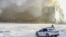 RUSSIA, ST PETERSBURG - JANUARY 13, 2024: A fire at a warehouse of the Wildberries online retailer in the village of Shushary