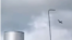 Russia. Drone attack in Bashkortostan. Screenshot from the video