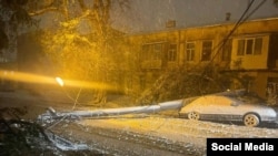Последствия штормовой погоды в Украине