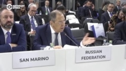 Скандал с Сергеем Лавровым на сессии ОБСЕ – репортаж Настоящего Времени 