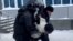 Russia - Ufa, Bashkortostan - police detain protesters supporting jailed activist Fail Alsynov - January 19 screen grab SOTAvision