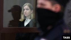 Дарья Трепова в суде 15 ноября 2023 года
