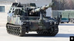 Самоходная артиллерийская установка M109, идентичную Латвия уже передала Украине