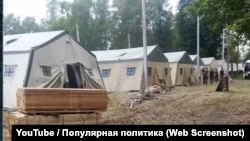 Лагерь ЧВК "Вагнер" в селе Осиповичи в Беларуси