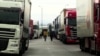 Польские водители грузовиков продолжают блокировать пункты пропуска на границе с Украиной