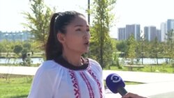 Казахстанцы устроили легкоатлетический забег в вышиванках