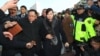 Делегация КНДР и руководительница любимой поп-группы Ким Чен Ына прибыли в Сеул