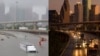 Хьюстон четыре дня под водой. Фотографии до и после 