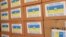 Kazakhstan. Activist Togzhan Kozhalieva collects humanitarian aid for Ukraine. Almaty, February 28, 2022