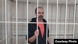 Главред "Нового фокуса" Михаил Афанасьев в зале Абаканского городского суда
