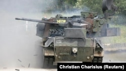 Зенитный танк Gepard Вооруженных сил Германии, архивное фото
