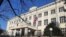 Kyrgyzstan. Embassy of Russia in Bishkek. Building.