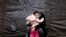 UKRAINE-CRISIS/BORDER-POLAND Ukrainian woman