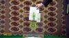 Turkmenistan. Presidential election in Turkmenistan.VIdeo grabs from official program Watan Habarlary. Polling station. Voters. March 10, 2022 