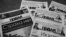 Russia -- Front pages of the Novaya Gazeta issues seen in Moscow, Russia, Monday, Jan. 26, 2009.