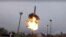 RUSSIA -- An intercontinental ballistic missile Avangard lifts off from a truck-mounted launcher somewhere in Russia, undated