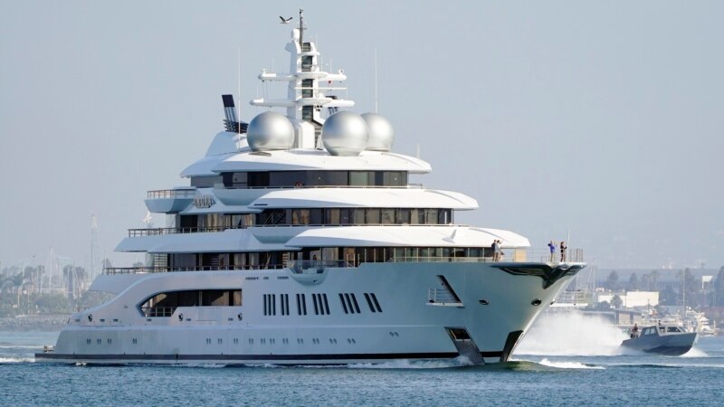 V ZDA na dražbi jahta Amadea, domnevno zasežena ruskemu oligarhu Kerimovu
