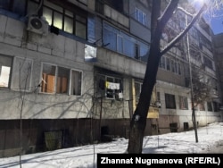 Общежитие, где Гаухар Керимбекова живет с тремя детьми. Алматы, 5 января 2023 года