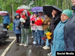 Похороны погибшего в Украине Алексея Панкагира из Эвенкии