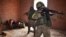 Военнослужащие Росгвардии на учениях, Россия,  Волгоградская область, 28 июля 2016 
