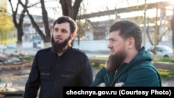 Якуб Закриев и Рамзан Кадыров (2022 год)