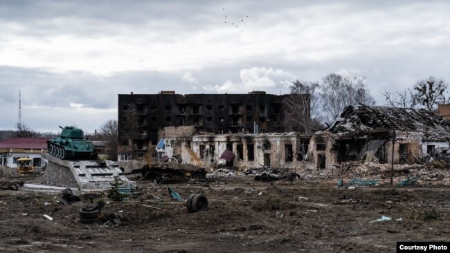 Тростянец, Украина. 27 марта 2022 года. Фото: Павел Дорогой