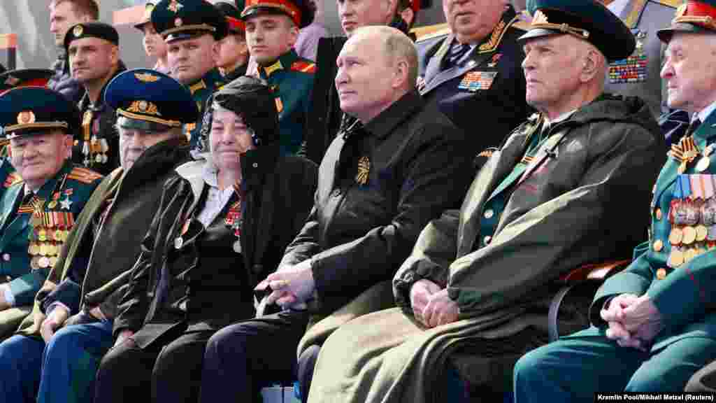 В 2022 году на параде Победы в Москве не было иностранных лидеров.Тогда Песков также ссылался на &quot;не юбилейную дату&quot; &nbsp;